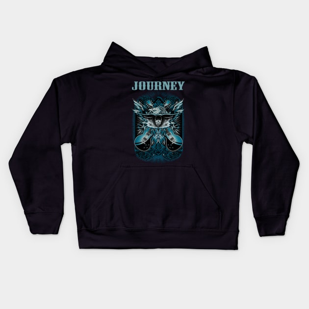 JOURNEY BAND Kids Hoodie by batubara.studio